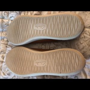 Clark’s leather flats